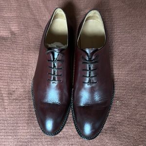Becket Simonon Valencia Wholecuts in Bordeaux. Size 9.5